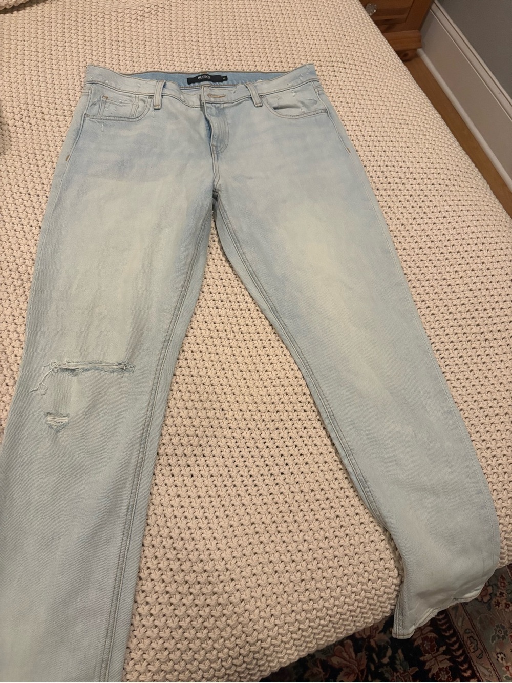 New Hudson Light Wash Women’s Jeans - Classic Slim Fit